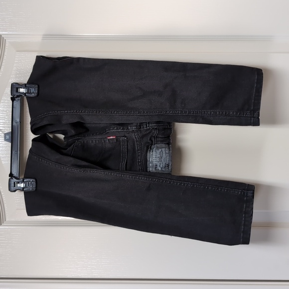 Levi's 510 Boys black jeans size 12 Reg - Picture 3 of 4